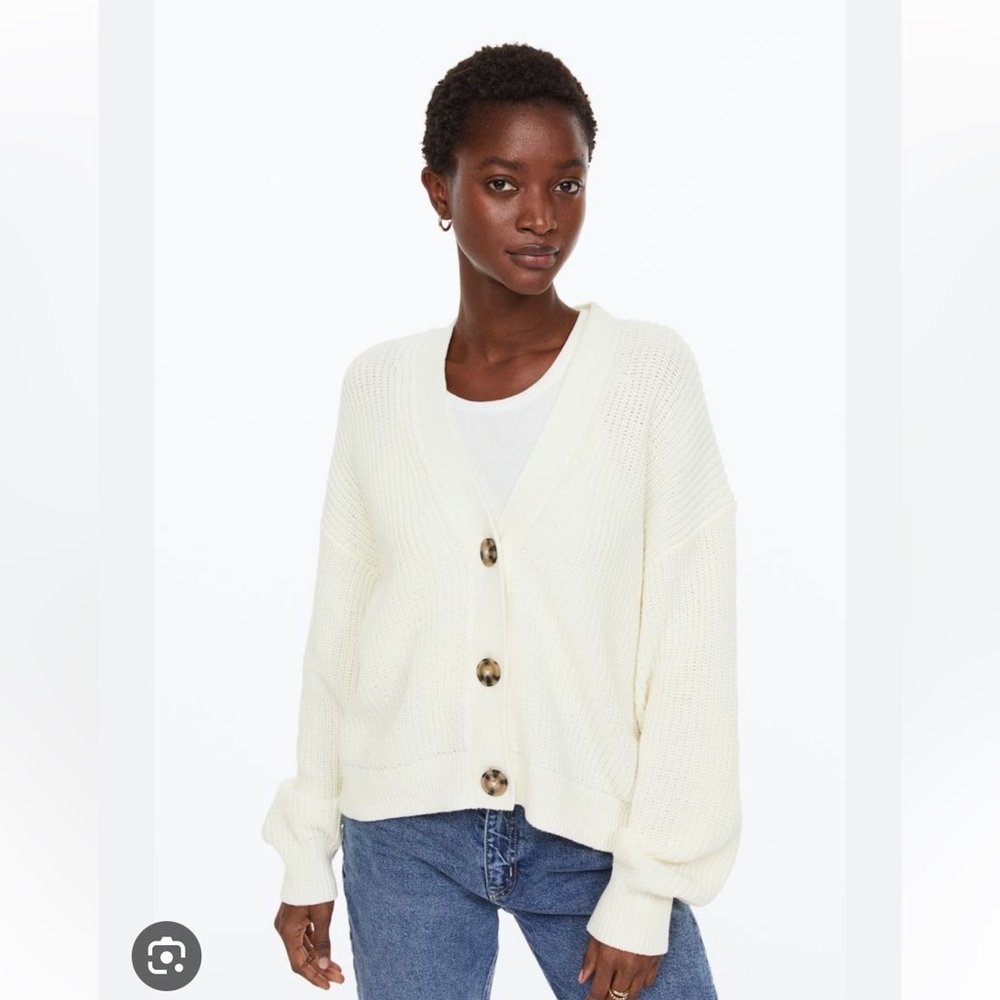 HM RIBBED KNIT SWEATER